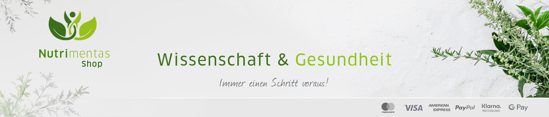 Nutrimentsa-Shop Headerbild