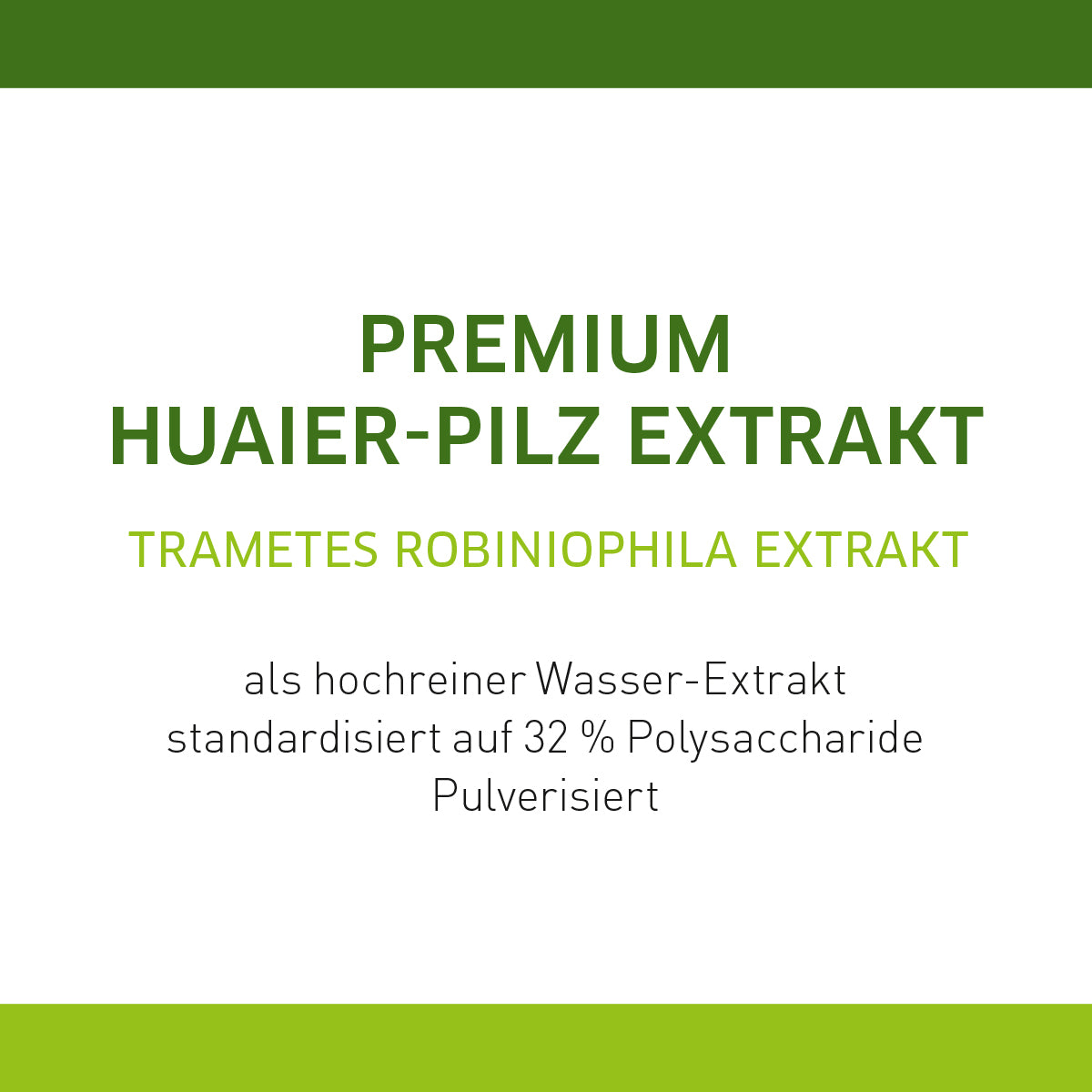 Trametes robiniophila Murr. / Huaier Pilz - 32% Polysaccharide - 350g